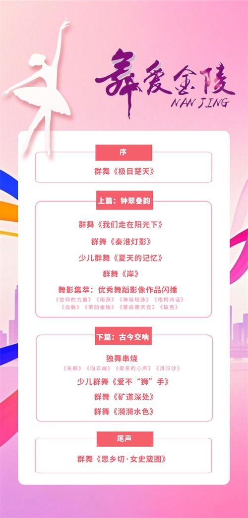 50張惠民票 近距離觀賞 荷花獎(jiǎng) 獲獎(jiǎng)作品 舞愛(ài)金陵 第二屆城市原創(chuàng)舞蹈作品展演來(lái)啦